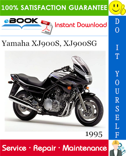 1995 Yamaha XJ900S, XJ900SG Motorcycle Service Repair Manual