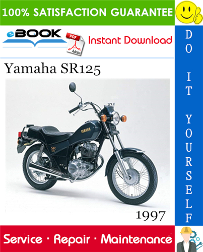 1997 Yamaha SR125 Motorcycle Service Repair Manual