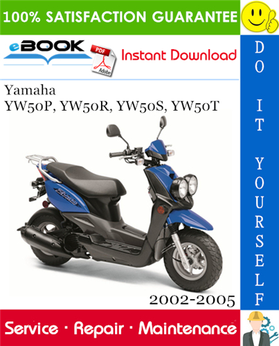 Yamaha YW50P, YW50R, YW50S, YW50T Scooter Service Repair Manual