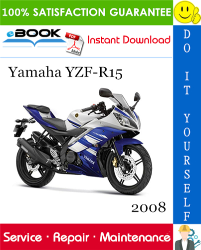 2008 Yamaha YZF-R15 Motorcycle Service Repair Manual