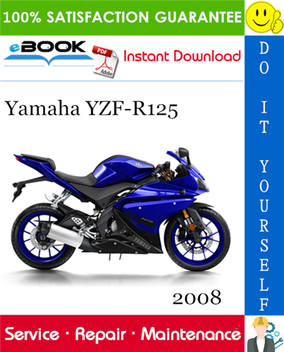 2008 Yamaha YZF-R125 Motorcycle Service Repair Manual