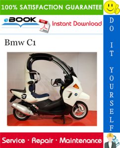 Bmw C1 Motorcycle Service Repair Manual