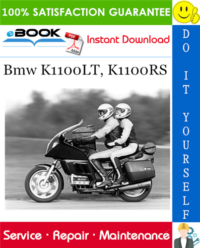 Bmw K1100LT, K1100RS Motorcycle Service Repair Manual