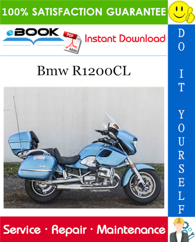 Bmw R1200CL Motorcycle Service Repair Manual