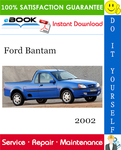 2002 Ford Bantam Service Repair Manual