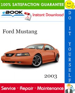 2003 Ford Mustang Service Repair Manual