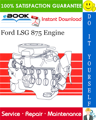 Ford LSG 875 Engine Service Repair Manual