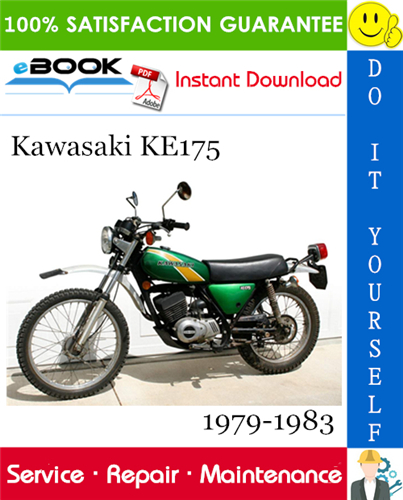 Kawasaki KE175 Motorcycle Service Repair Manual