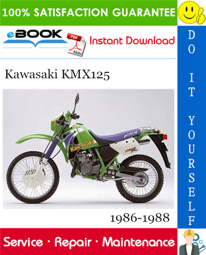 Kawasaki KMX125 Motorcycle Service Repair Manual