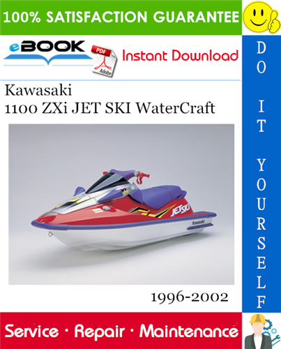Kawasaki 1100 ZXi JET SKI WaterCraft Service Repair Manual