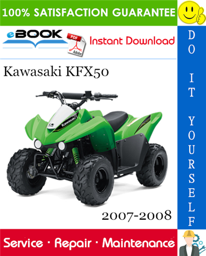 Kawasaki KFX50 All Terrain Vehicle Service Manual Supplement