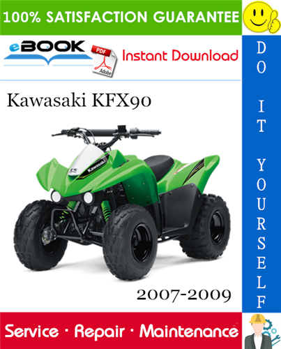 Kawasaki KFX90 All Terrain Vehicle Service Manual Supplement
