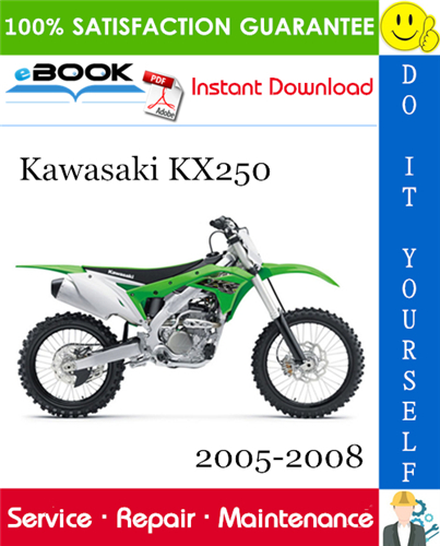 Kawasaki KX250 Motorcycle Service Repair Manual