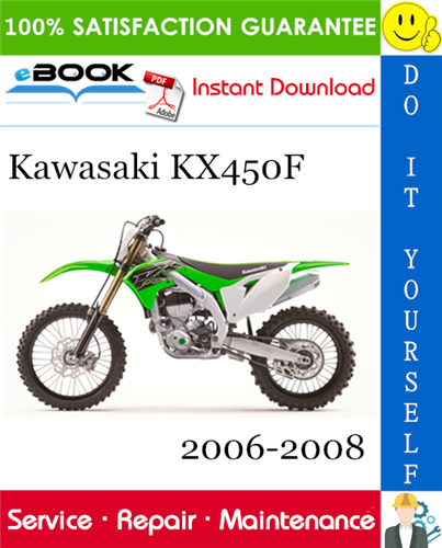 Kawasaki KX450F Motorcycle Service Repair Manual