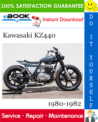 Kawasaki KZ440 Motorcycle Service Repair Manual