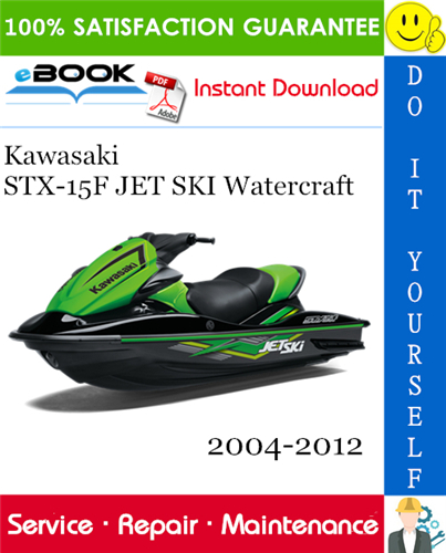 Kawasaki STX-15F JET SKI Watercraft Service Repair Manual