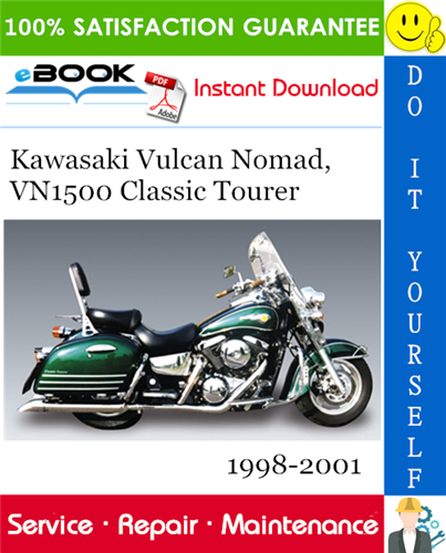 Kawasaki Vulcan Nomad, VN1500 Classic Tourer Motorcycle Service Repair Manual