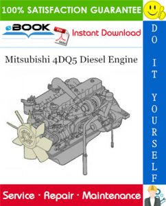 Mitsubishi 4DQ5 Diesel Engine Service Repair Manual