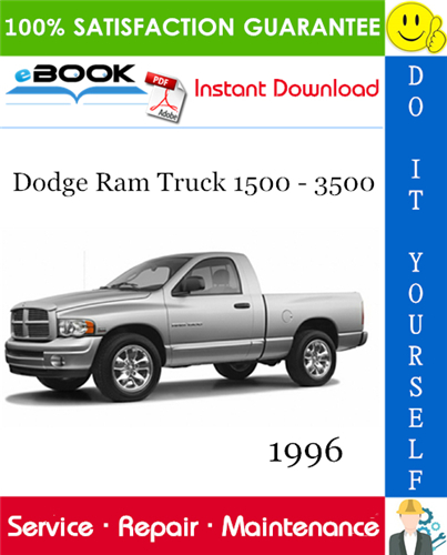 1996 Dodge Ram Truck 1500 - 3500 Service Repair Manual
