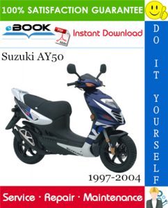 Suzuki AY50 Scooter Service Repair Manua