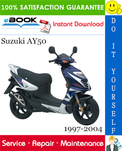 Suzuki AY50 Scooter Service Repair Manua