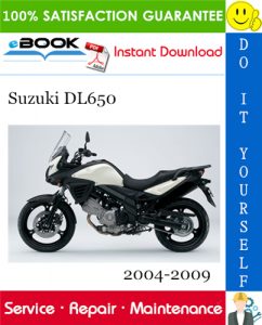 Suzuki DL650 Motorcycle Service Repair Manual