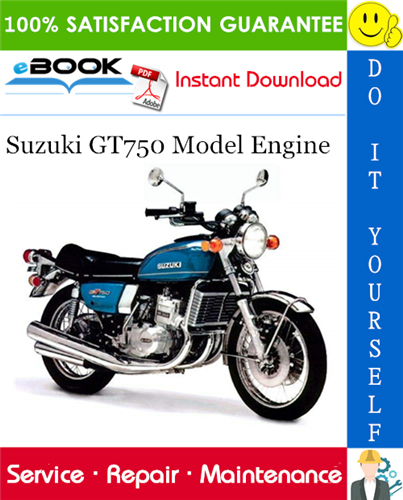 Suzuki GT750 Model Engine Service Repair Manual