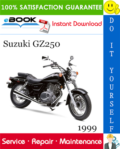 1999 Suzuki GZ250 Motorcycle Service Repair Manual