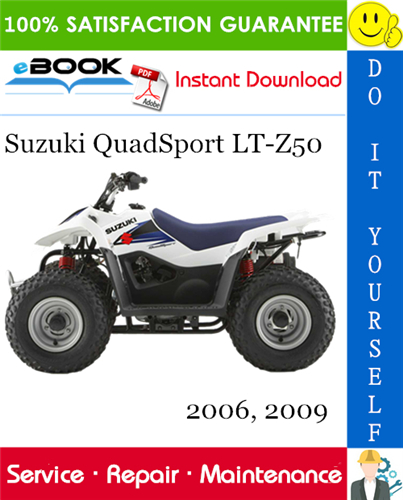 Suzuki QuadSport LT-Z50 ATV Service Repair Manual