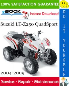Suzuki LT-Z250 QuadSport ATV Service Repair Manual