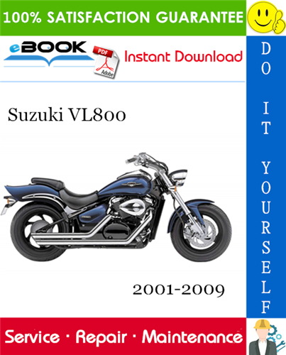 Suzuki VL800 Motorcycle Service Repair Manual