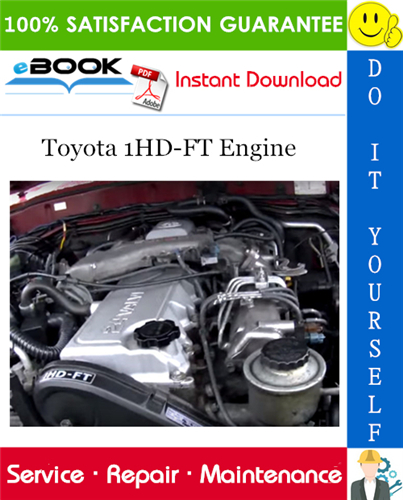 Toyota 1HD-FT Engine Service Repair Manual