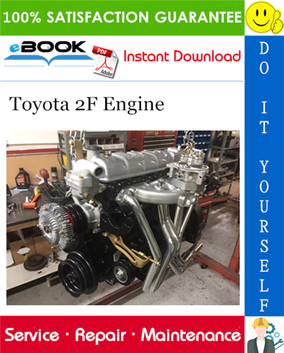 Toyota 2F Engine Service Repair Manual