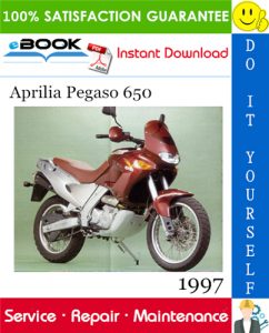 1997 Aprilia Pegaso 650 Motorcycle Service Repair Manual 942V