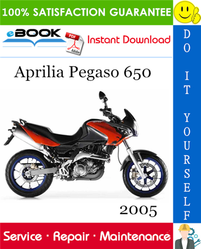 2005 Aprilia Pegaso 650 Motorcycle Service Repair Manual