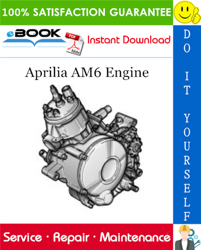 Aprilia AM6 Engine Service Repair Manual