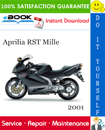 2001 Aprilia RST Mille Motorcycle Service Repair Manual