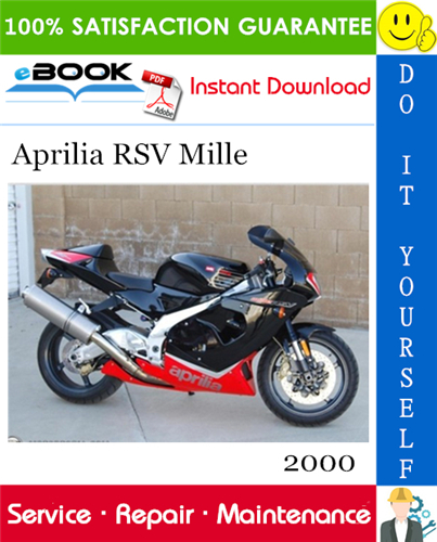 2000 Aprilia RSV Mille Motorcycle Service Repair Manual