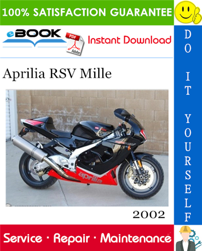 2002 Aprilia RSV Mille Motorcycle Service Repair Manual