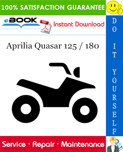 Aprilia Quasar 125 / 180 ATV Service Repair Manual