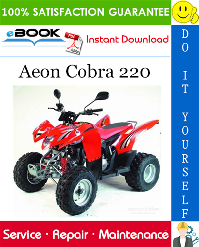 Aeon Cobra 220 ATV Service Repair Manual