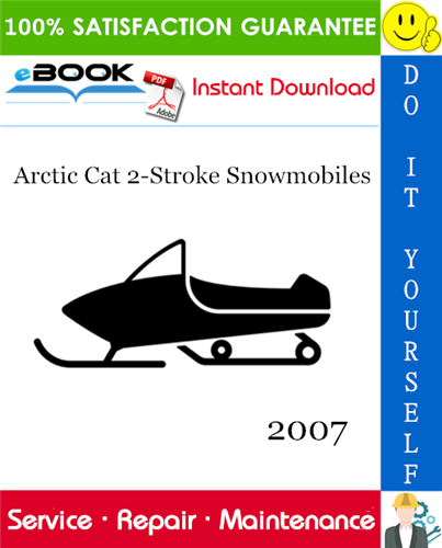2007 Arctic Cat 2-Stroke Snowmobiles Service Repair Manual