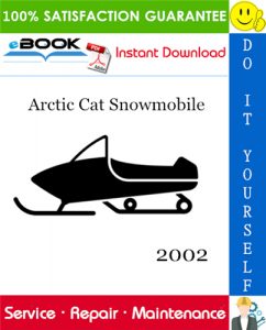 2002 Arctic Cat Snowmobile Service Repair Manual