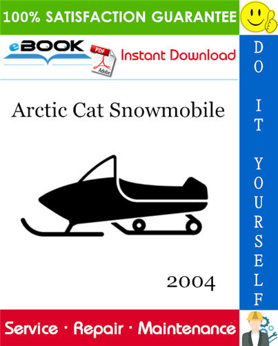 2004 Arctic Cat Snowmobile Service Repair Manual