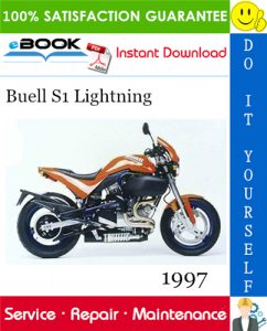 1997 Buell S1 Lightning Motorcycle Service Repair Manual