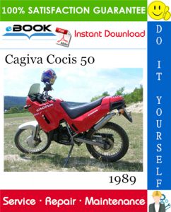 1989 Cagiva Cocis 50 Motorcycle Service Repair Manual