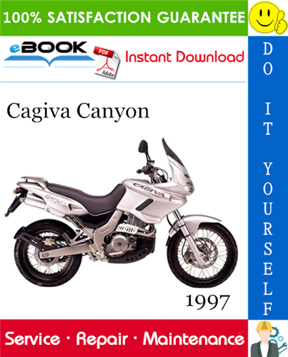1997 Cagiva Canyon Motorcycle Service Repair Manual