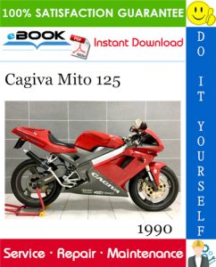 1990 Cagiva Mito 125 Motorcycle Service Repair Manual