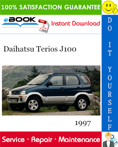 1997 Daihatsu Terios J100 Service Repair Manual