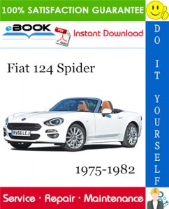 Fiat 124 Spider Service Repair Manual